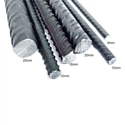 Hrb400 Grade Astm Standard Pattern Cutting Steel Rebar For Construction Site (Стандартный образец резки стальной ребер для строительной площадки)